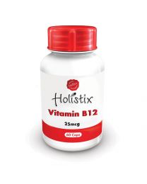 Holistix Vitamin B12 25mcg 60 cap